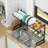 Adjustable Stainless Steel Dish Rack