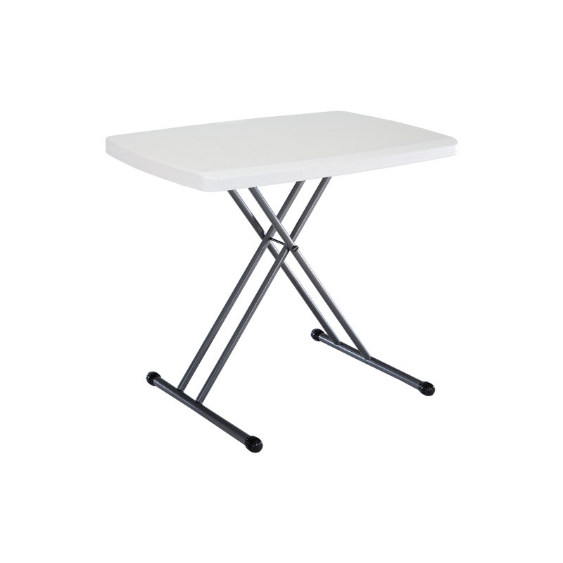 20'' Rectangular Adjustable Banquet Table, White