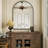 36X48 Inch Arch Bathroom Mirror, Wall-Mounted Vanity Mirror With Aluminum Alloy Frame, Ideal For Living Room, Bedroom, Bathroom, And Entryway, Hanging Or Leaning, Black-1678091858