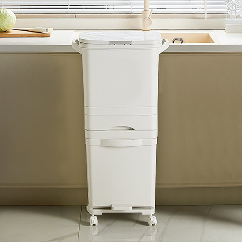 Canio PP Open Kitchen Trash Can - 49L