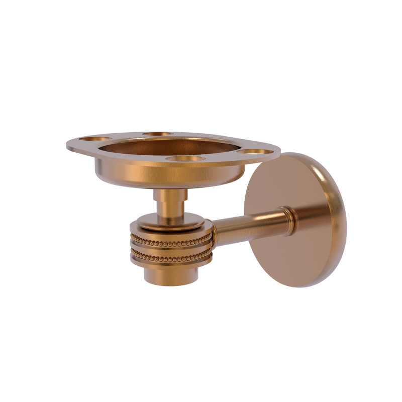 Porte-brosse à dents & culbuteur Satellite Orbit One, Bronze brossé