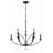 Zareyah 9 Light Black Chandelier