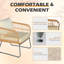 Ensemble de mobilier de jardin Gonneke pour 4 personnes avec coussins et 2 tables basses-671525618