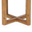 Ensemble de conversation en bois d'acacia et corde d'appoint Gladwin-124882483