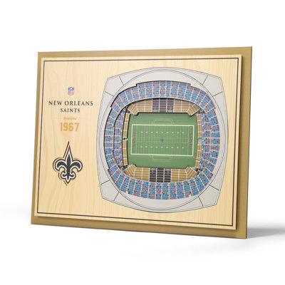 Art mural NFL 5 couches Stadiumview