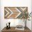 Wooden Handmade Southwestern Geometric Home Wall Decor
