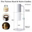 Lampe chauffe-bougie réglable en métal-1074815769
