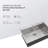 33X22 Inch Kitchen Sink Drop In 16 Gauge Stainless Steel 33" Single Bowl Topmount Kitchen Sink Basin