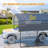 12 Ft. W x 20 Ft. D Carport with Galvanized Steel Roof