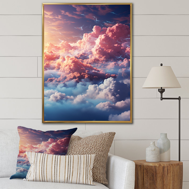 Rose bleu ciel céleste beauté estompée III - impression d'art mural paysage et nature, H 20 po x l 12 po x P 1 po