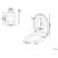 Toilet Seat FAGNANO Soft Close Duroplast White