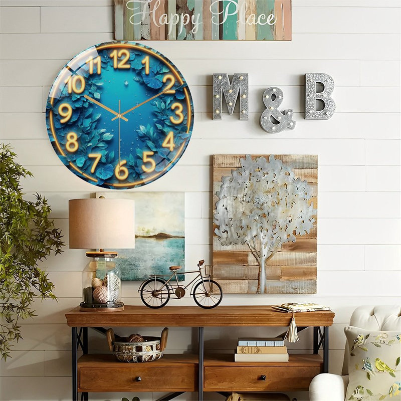 Horloge murale 12 po