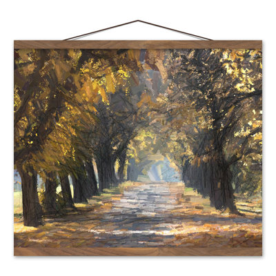 " Light Walking Path " Painting Print