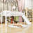 Kenara Twin Low Loft Bed With Slide And Ladder,Safety Guardrails-1729171636