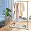 47.24x13.78x63 inch Gold Clothes Rack