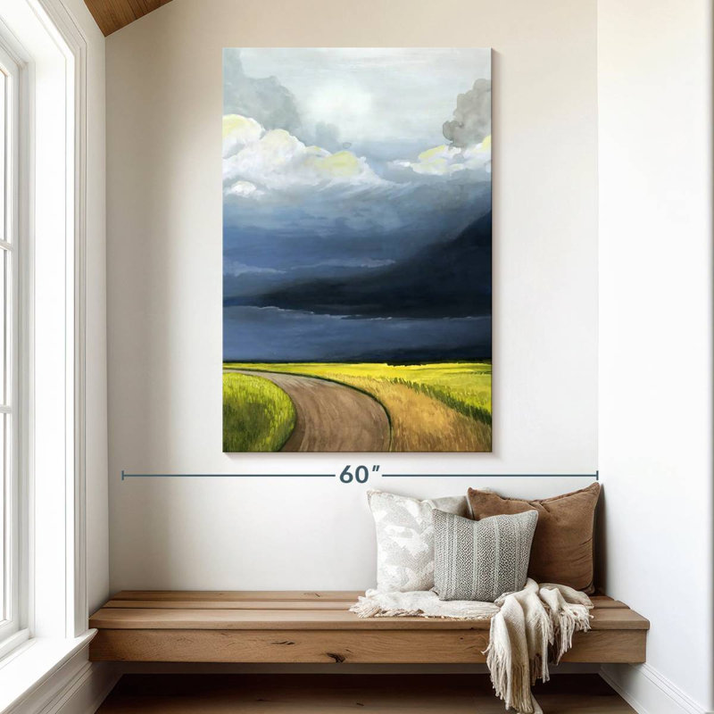 Eastern Glow II, 51" H x 34" W
