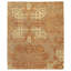 Brocade Floral Area Rug in Gold-40706152