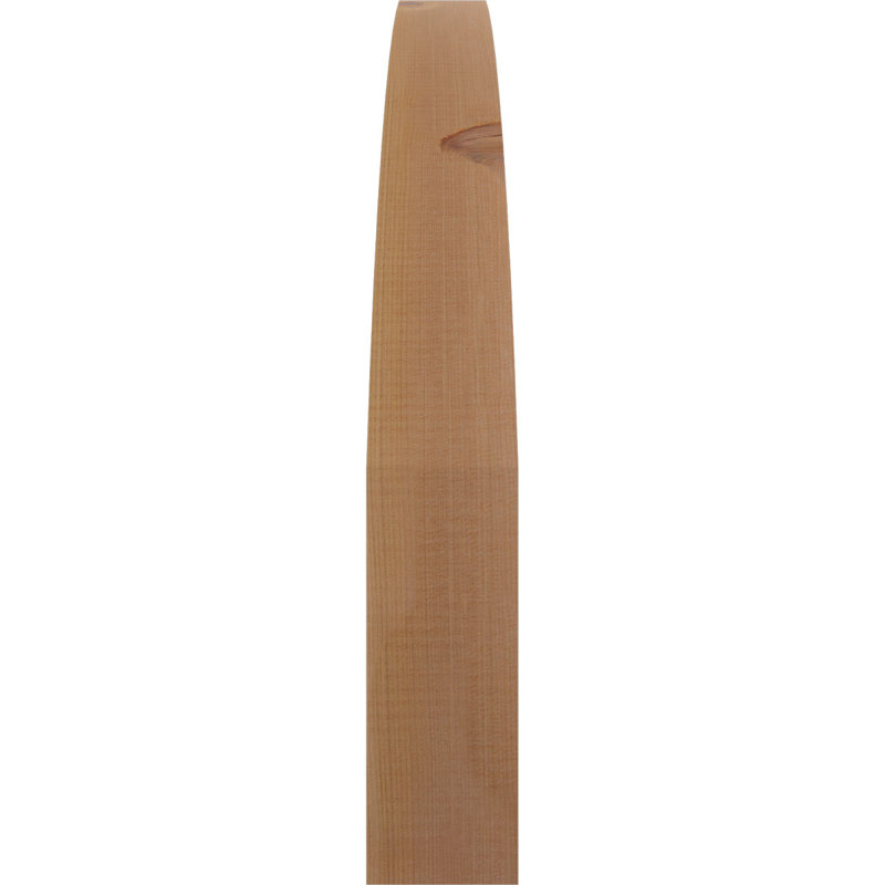 Genouillère Thorton, Cèdre rouge de l'Ouest de l 3 1/2 po (lisse), 22 po X P 26 po H