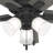 44" Crystal Peak 5 - Blade Ceiling Fan With Lights and Pull Chains-85433824