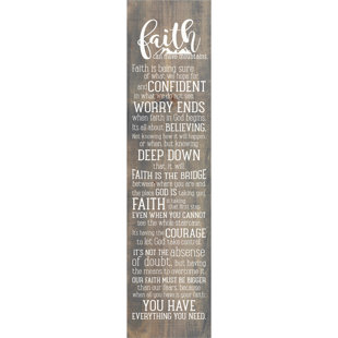 " Faith Can Move Mountains " by Sawdust City
