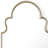 Metal Arch Wall Mirror