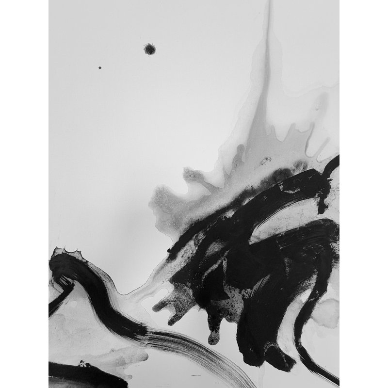 Painting "The Dwelling Mother Mountain No. 1" by Fanyu Lin