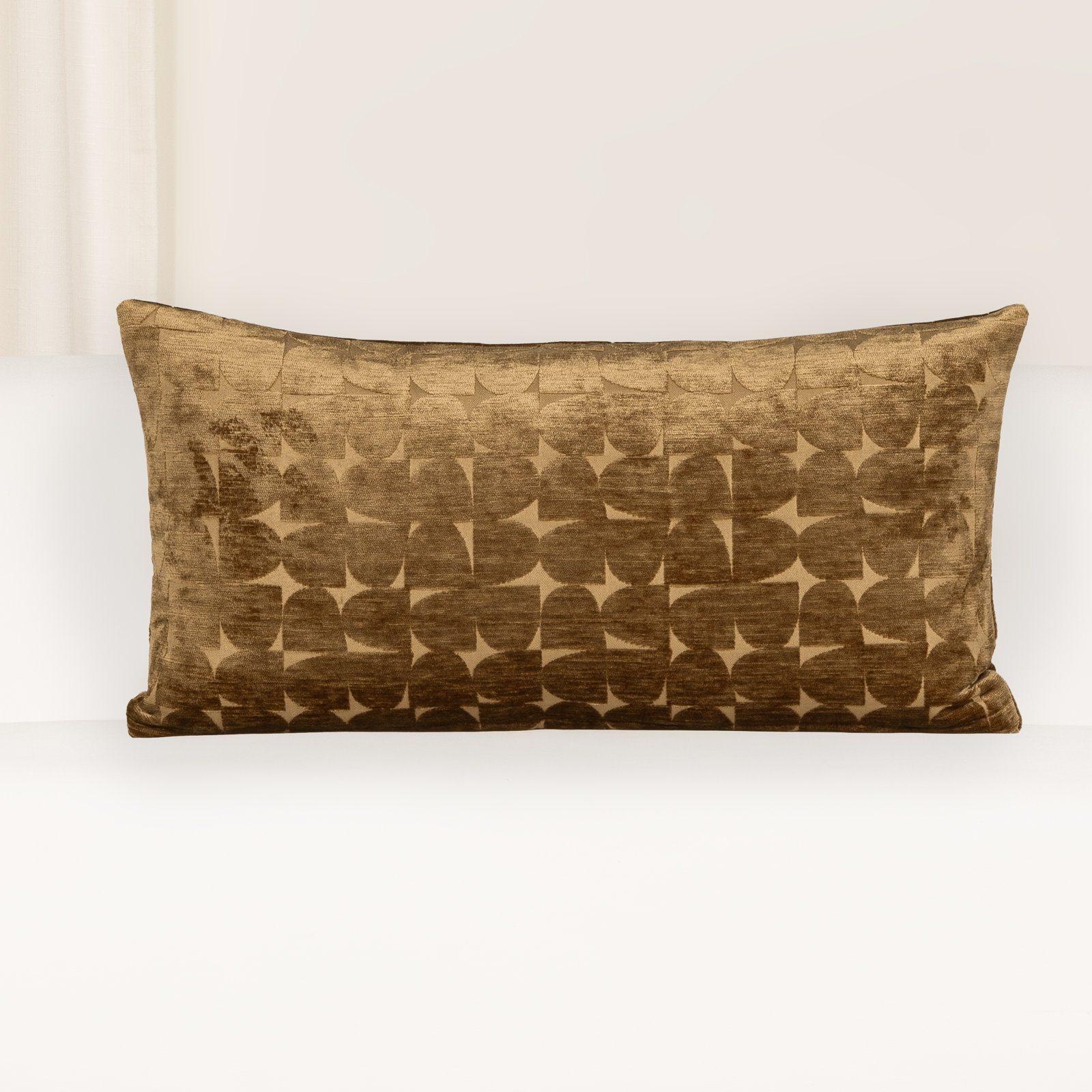 Throw Pillow, Cumin, Rectangle 26"H x 14"W, Polyester