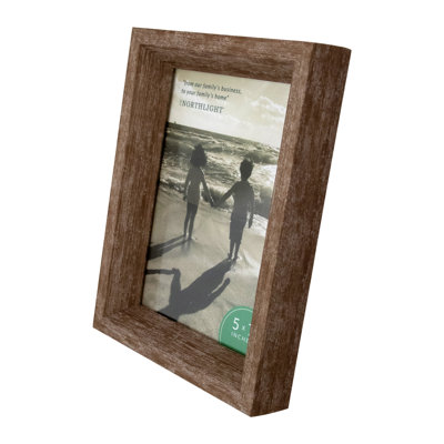 Classical Rectangular PhotoPicture Frame - Brown