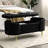 Adebola Polyester Upholstered Storage Bench