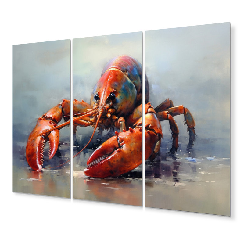 Coastal Animals Wall Decor on Metal