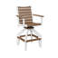 Berlin Gardens Bristol Regular Top With White Base Swivel Chair-992241208-992241165