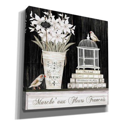 «Amaryllis Still Life» par Cindy Jacobs - impression sur toile tendue