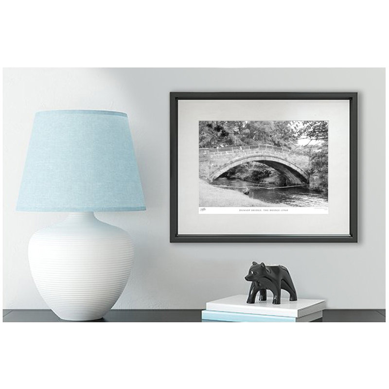 Dunsop Bridge, The Bridge C1960 - Single Picture Frame Print, 40cm H x 50cm W x 2.3cm D