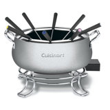 Cuisinart 3 qts. Stainless Steel Electric Fondue Set
