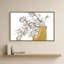 «Delicate Gilded Vase IV» par Chris Paschke - impression sur toile-130877220-130877221