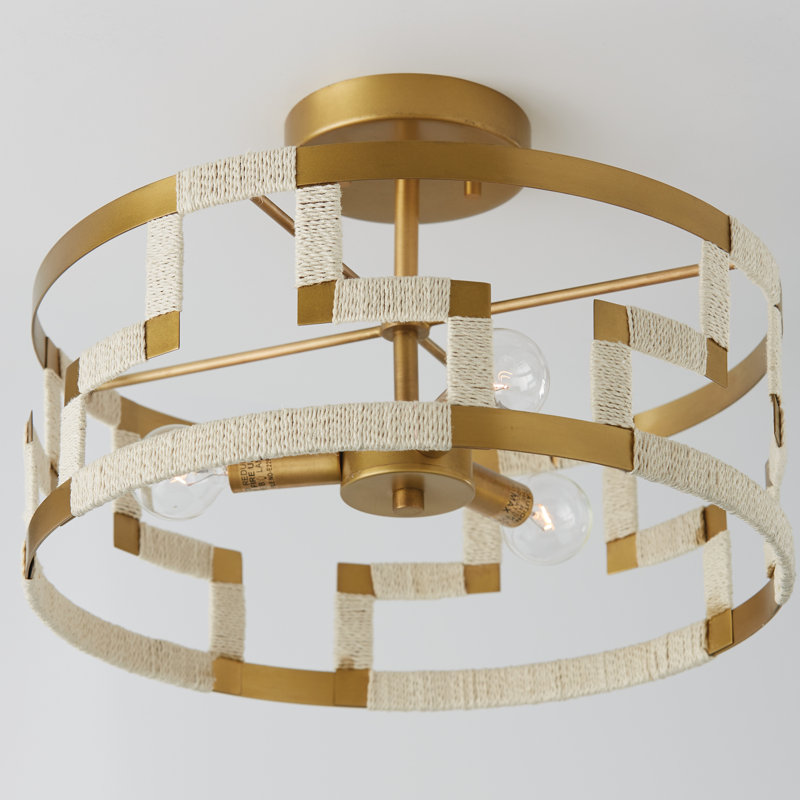 3 - Light Gold Pendant