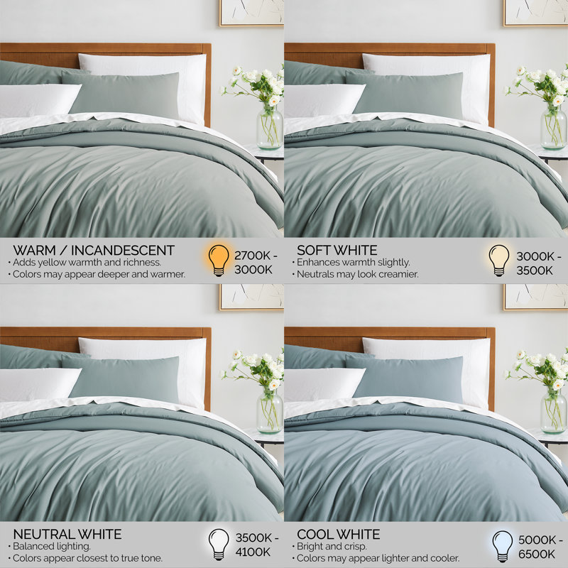 Southshore Fine Linens Vilano Duvet Cover Set, Oversized 110 GSM Microfiber Bedding with Hidden Zipper Closure and 4 Corner Ties, 2 King Pillow Shams, King/California King, Steel Blue