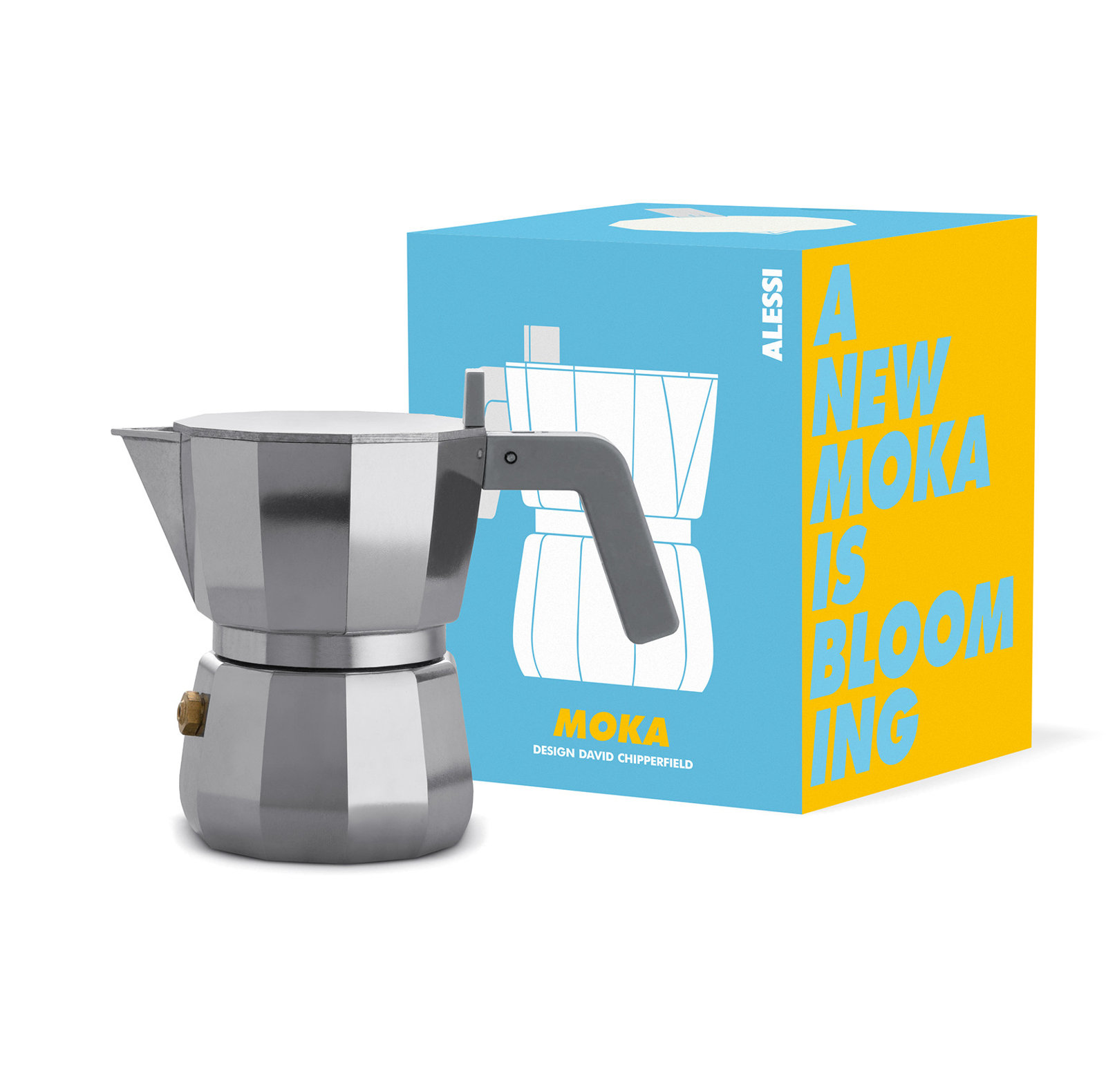 Alessi Moka Espresso Maker, 3 Shots