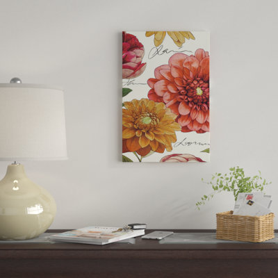 « tropical brillante ii », impression sur toile