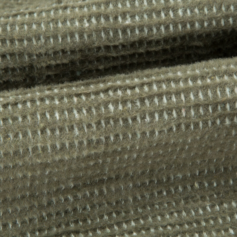 Montevia Polyester No Pattern Bedspread, 220 x 240 cm, Olive