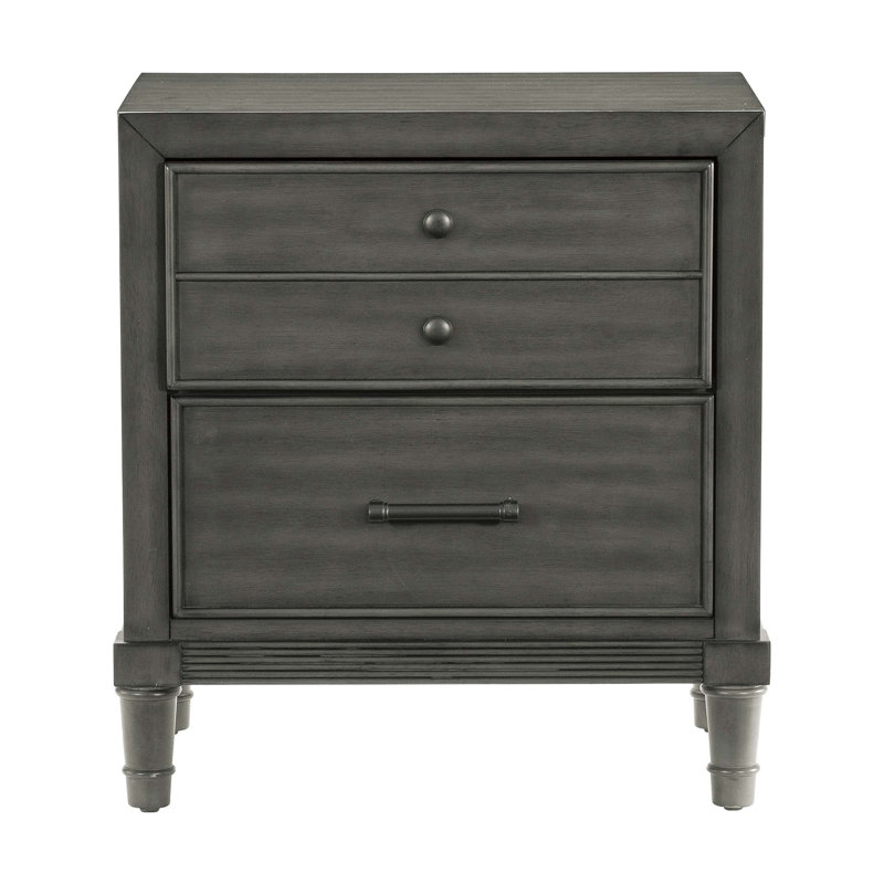 Table de chevet style transitionnel 1pc
