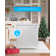 5.0 Cu.Ft. UltraHygeinic Chest Freezer with Removable Storage Basket, Garage-Ready Deep Freezer with Adjustable Temperature Controls(-7.6°F~6.8°F ), Top Open Door,Quiet 32dB (White)