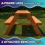 Table de pique-nique en bois Harriet Bee Kids