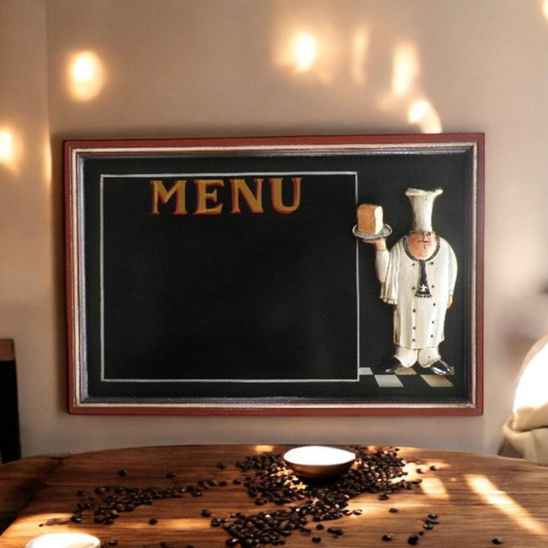 Chef Menu Blackboard