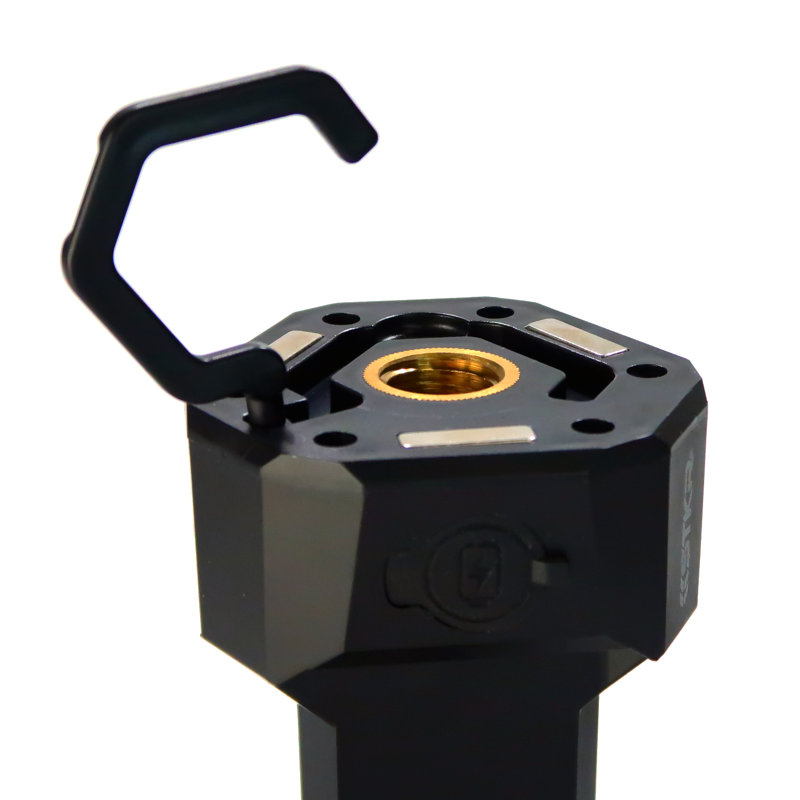 Battery Powered Work Light, 3.2" H x 3.1" W x 8.2" D