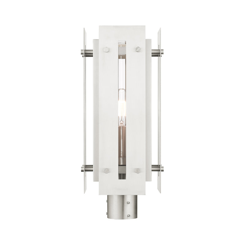 Transparent Lantern Head, Brushed Nickel