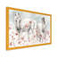 Cadre photo aquarelle rose sauvage, reproduction d’art sur toile-48412168-48412171