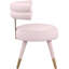 Chaise d'appoint rembourrée en velours Reimers-1441763689