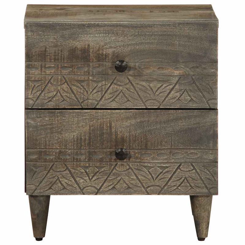 40cm W Metal Bedside Table