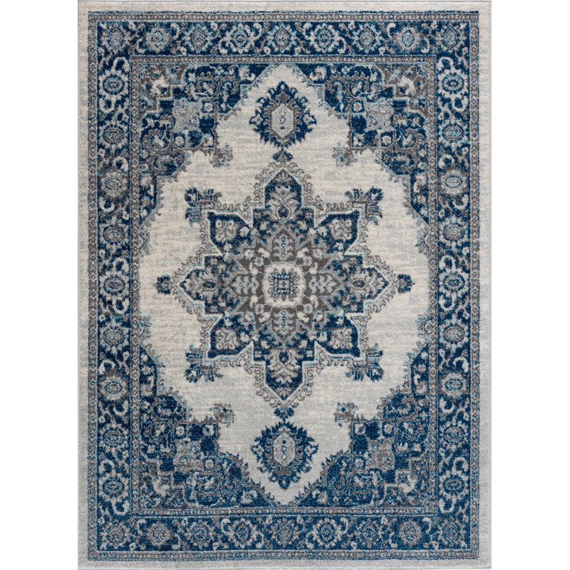 Duboce Oriental Indoor Rug, Rectangle 7'10" x 10'3"